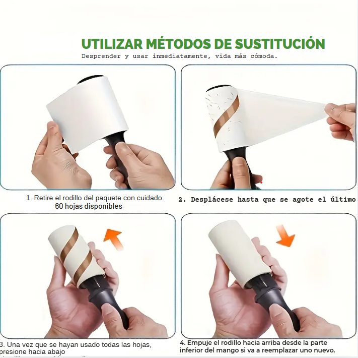Limpiador antipelusas