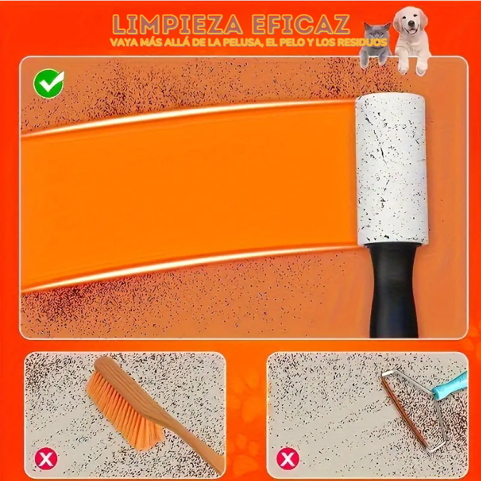 Limpiador antipelusas