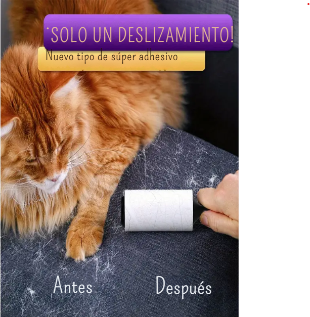 Limpiador antipelusas