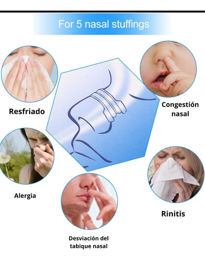 200 tiras respiratorias